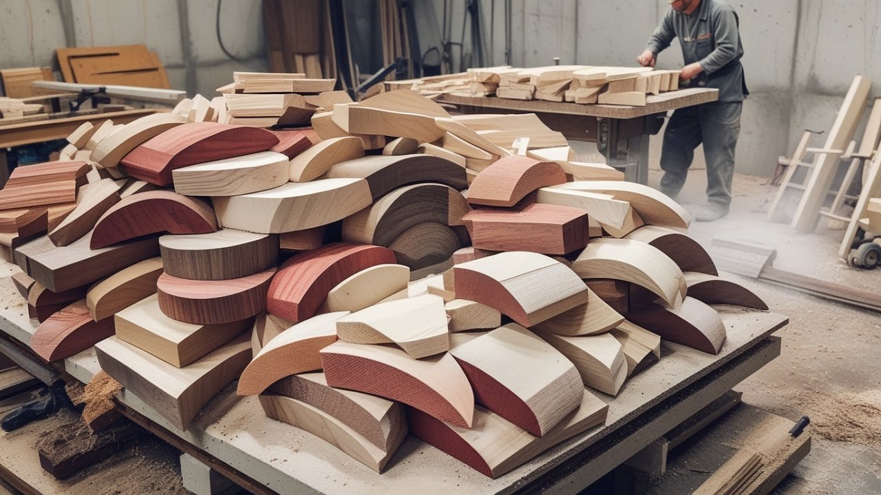 Don’t Throw Away Scrap Wood – Create Beautiful Furniture Instead