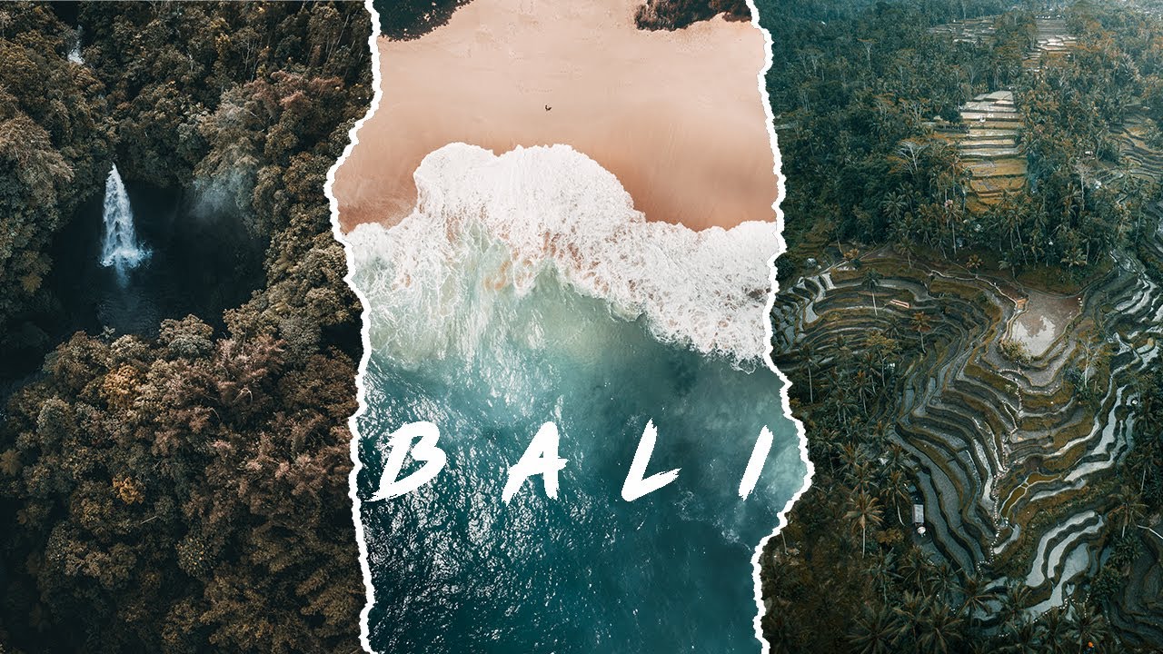 BALI by Drone (4k) | Approaching Paradise | DJI Mavic Pro
