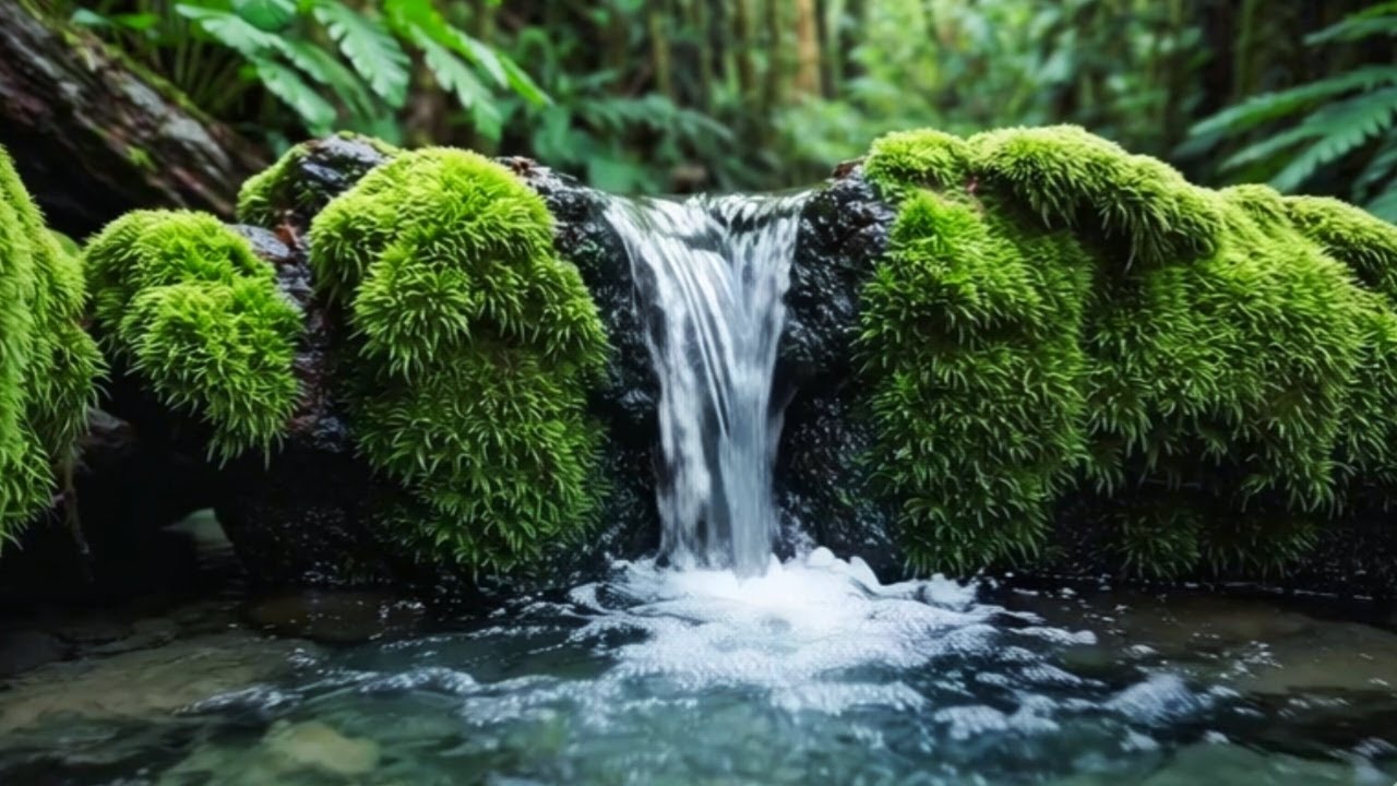 Peaceful River Sounds and Calm Piano to Overcome Insomnia and Anxiety 🌿