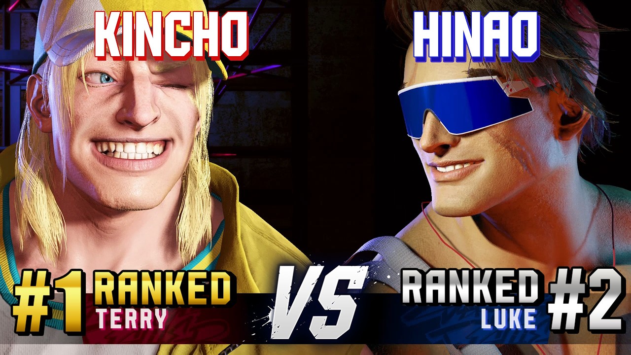 SF6 ▰ KINCHO (#1 Ranked Terry) vs HINAO (#2 Ranked Luke) ▰ High Level Gameplay