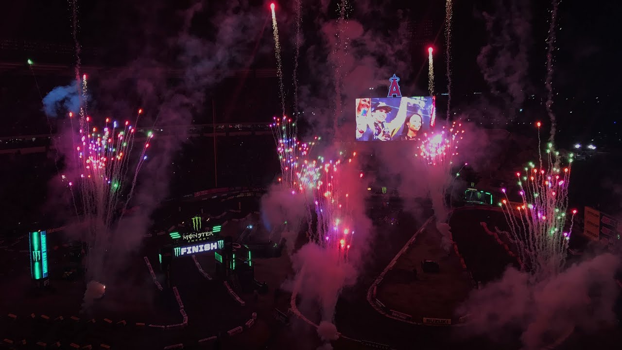 2018 Monster Energy Supercross A1 Opening Ceremony Intros
