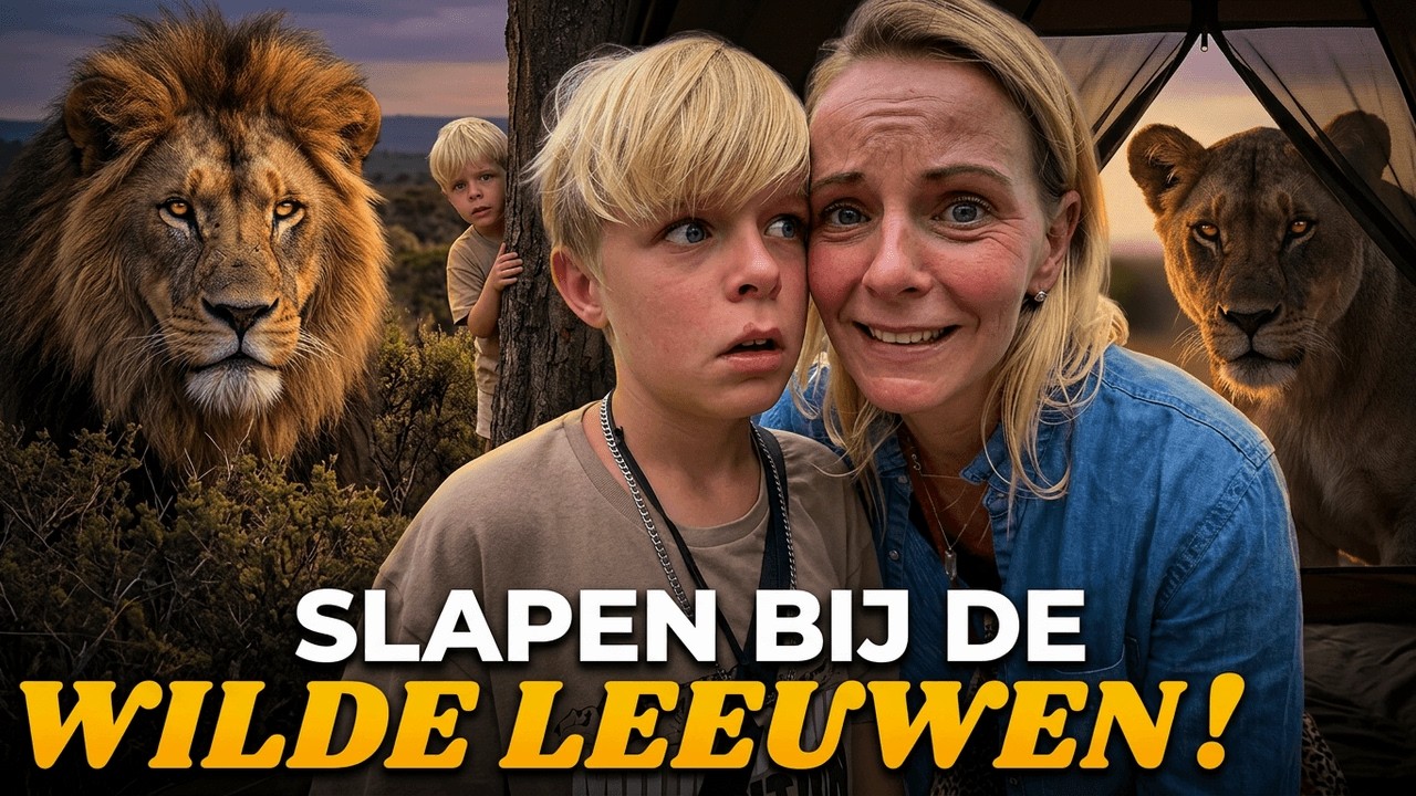 OVERNACHTEN TUSSEN DE WILDE DIEREN in ADDO 🦁😱 + SAFARI  | Bellinga Vlog #3525