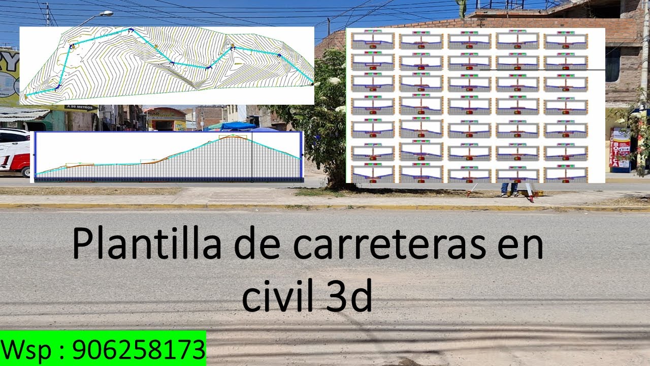 PLANTILLA DE CIVIL 3D CARRETERAS COMPLETAMENTE GRATIS