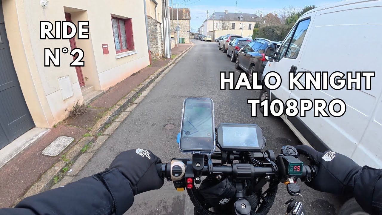 C'est parti pour le ride 2 (retour du ride n°1) Halo Knight T108 PRO
