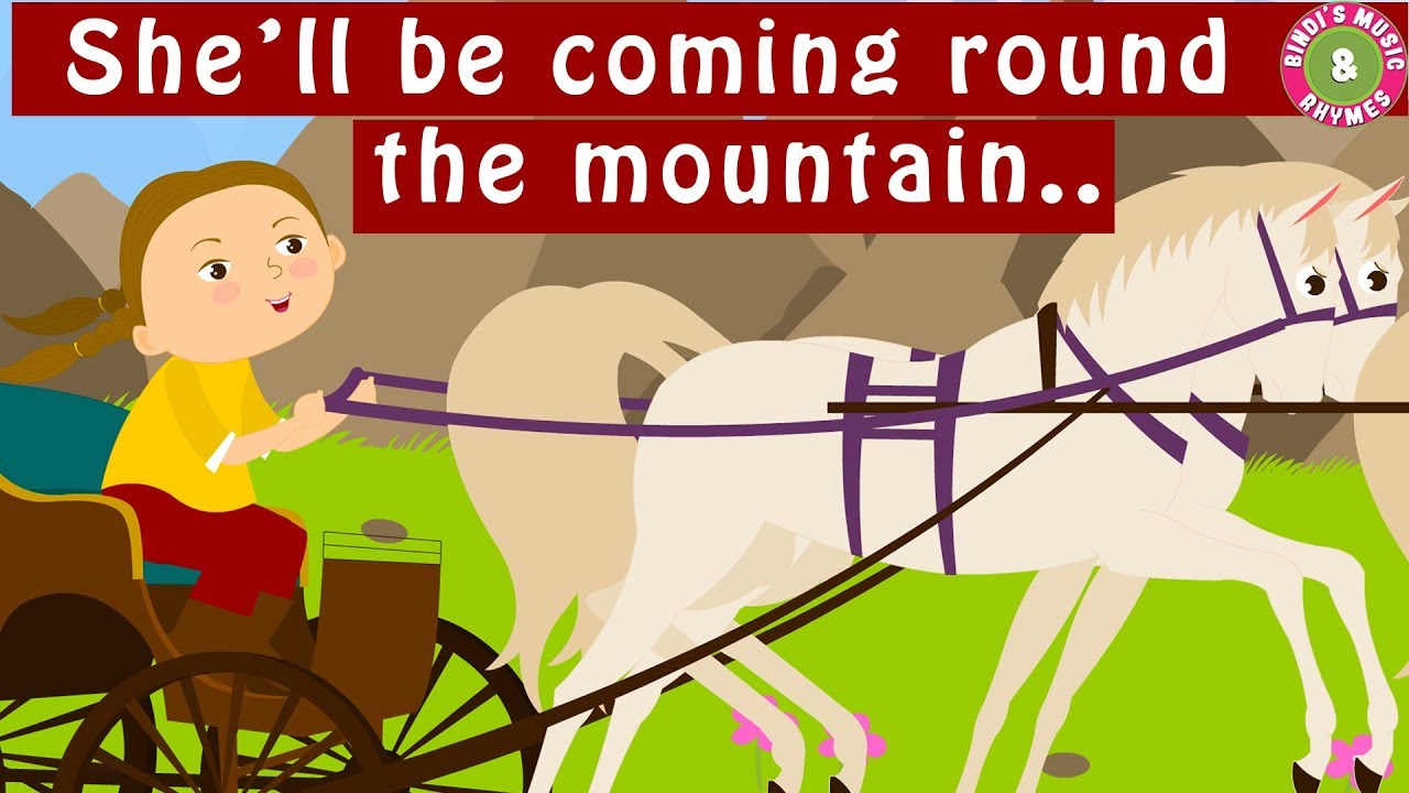 She'll Be Coming Around The Mountain | Classic Nursery Rhyme | Bindi's Music and Kids Rhymes