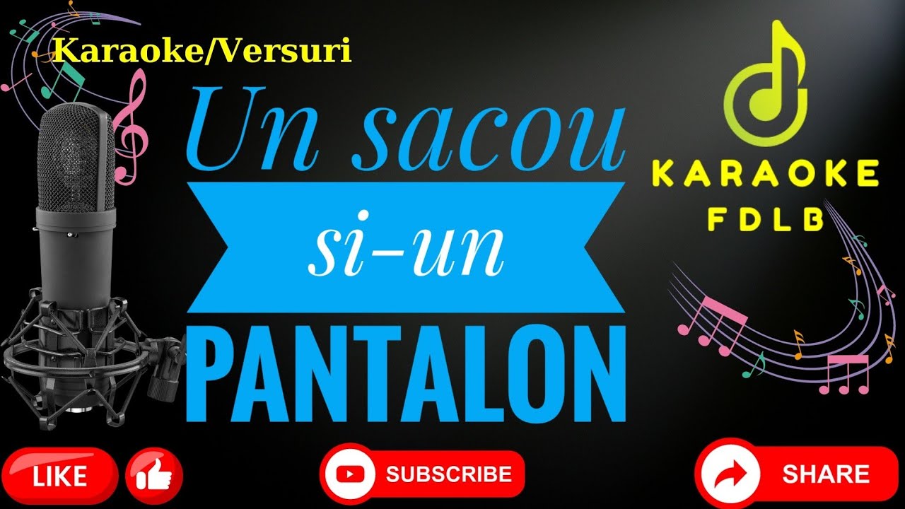 Un sacou si un pantalon //Karaoke//Versuri//Negative//Populara🛑Mi/minor🛑