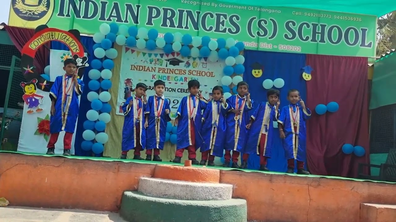 Graduation day celebrations 2025-26. UKG Students 