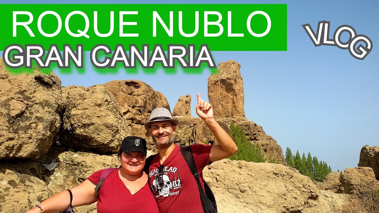 CONQUISTIAMO (con fatica) LA CIMA DI ROQUE NUBLO, GRAN CANARIA, Trekking nella Natura - Canarie Vlog