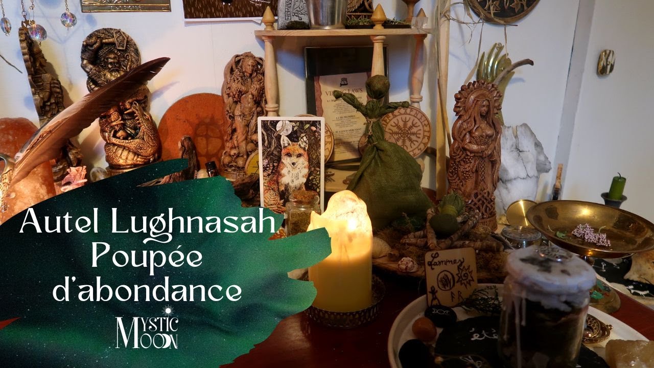Je prépare le sabbat Lughansadh - tuto poupée