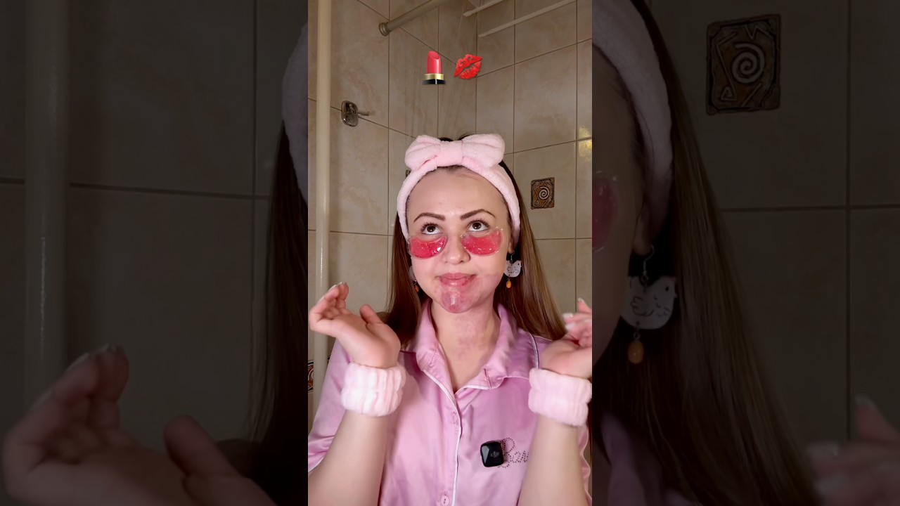 STRANGE BEAUTY DAY 💋 #beautyhacks #shortvideo #yoytubeshorts #beauty