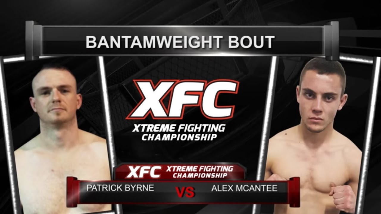 XFC27 Alex McAntee vs Patrick Byrne