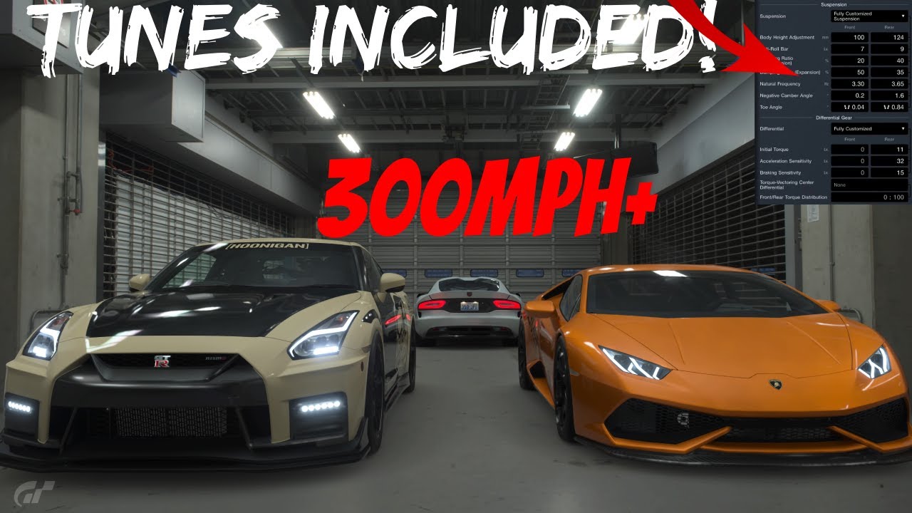 Gran Turismo 7 - The FASTEST Engine Swaps, with Tunes! 300MPH+
