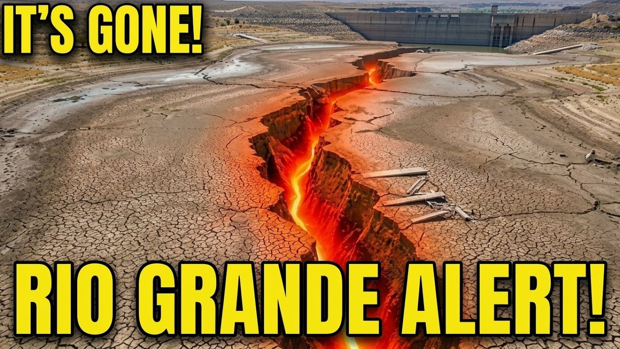Rio Grande DRIES UP New Mexico's Largest Reservoir Reaches RECORD as 3 Million Face Water Emergency