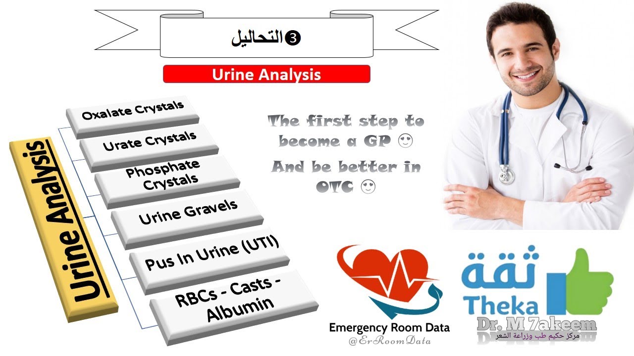 3.1 Urine Analysis | Laboratory investigations for GP | كورس ثقة | دكتور محمد حكيم