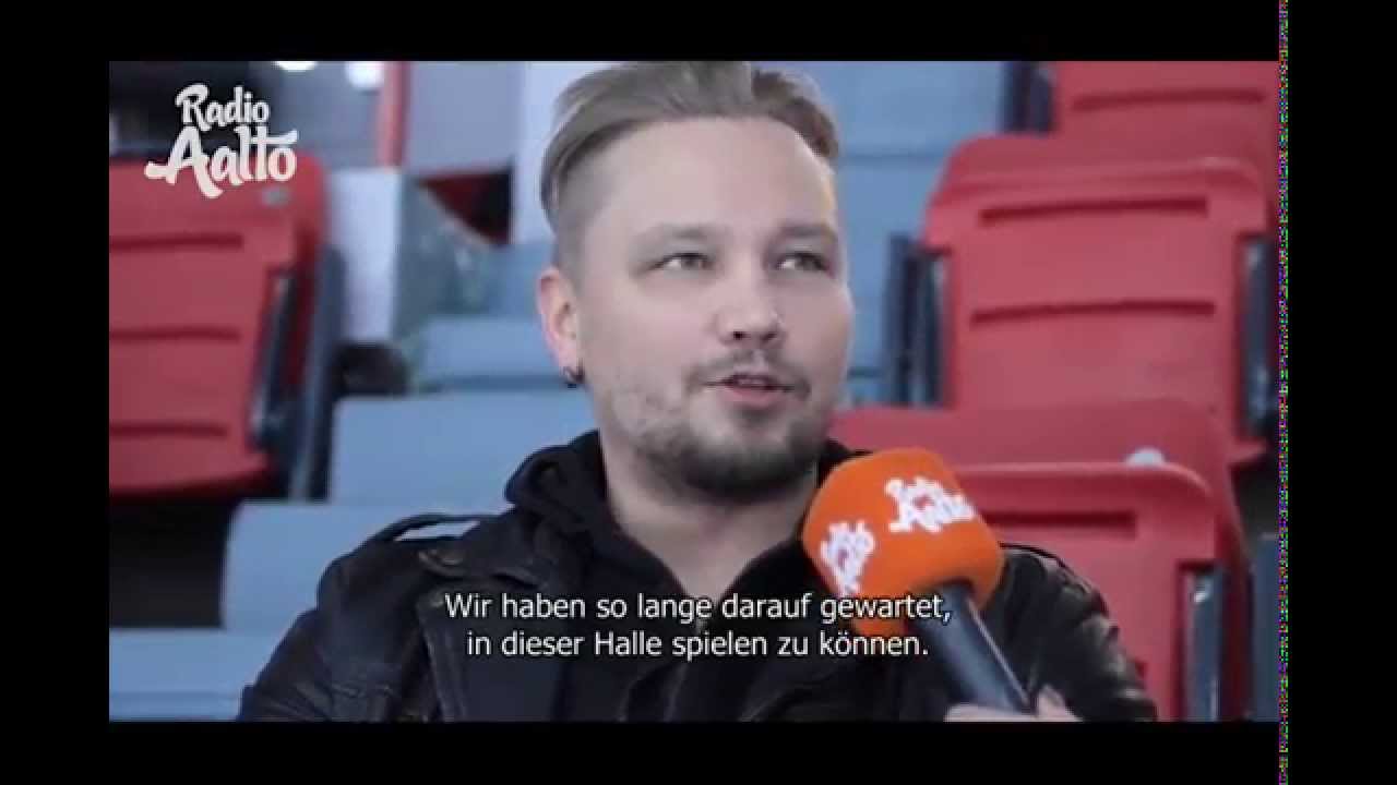 Sunrise Avenue (Samu Haber, Raul Ruutu & Sami Osala) - Interview bei Radio Aalto 12.05.2015