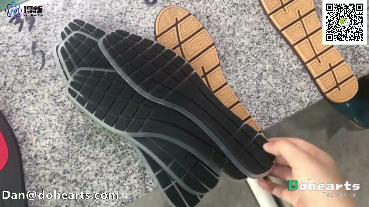 PVC shoe sole making machine