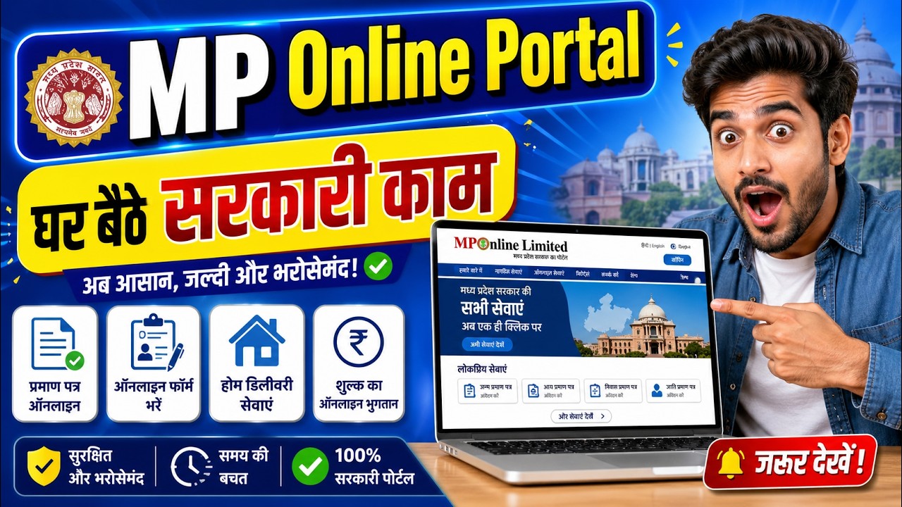 What is MP Online Portal? | Full Guide 2026 | mponline.gov.in Explained