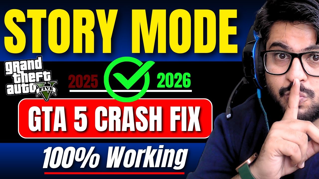 Fix GTA 5 Story Mode Crash 2026 🔥 Auto Close on Loading Screen (Legacy Version)