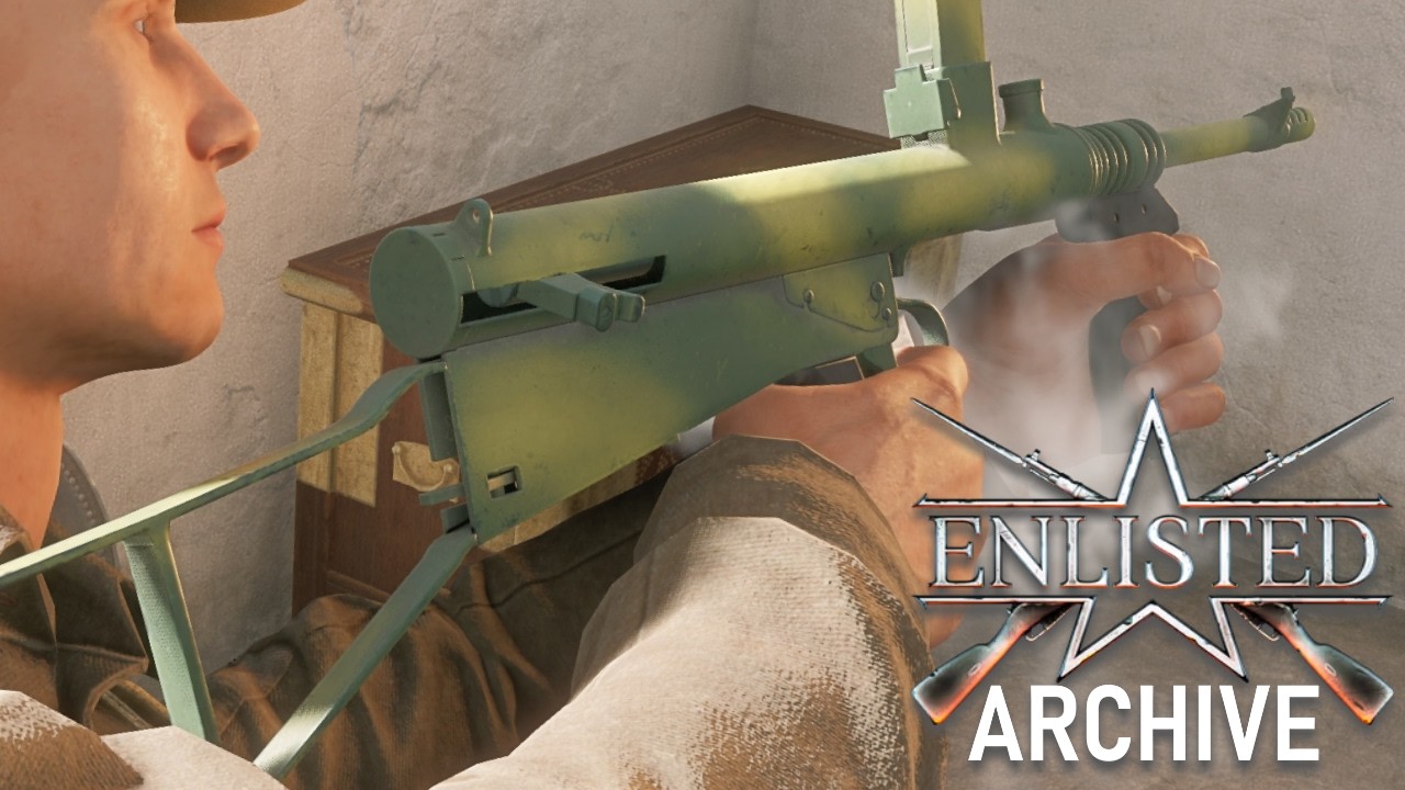 Enlisted Showcase - Owen Mk. I/42 (Camoflagued)