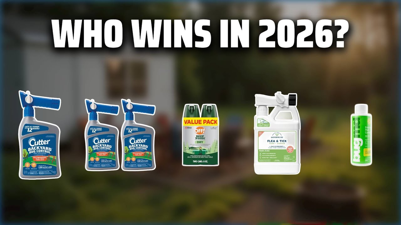 The Top 5 Best Bug Yard Spray in 2026 - Must Watch Before Buying!