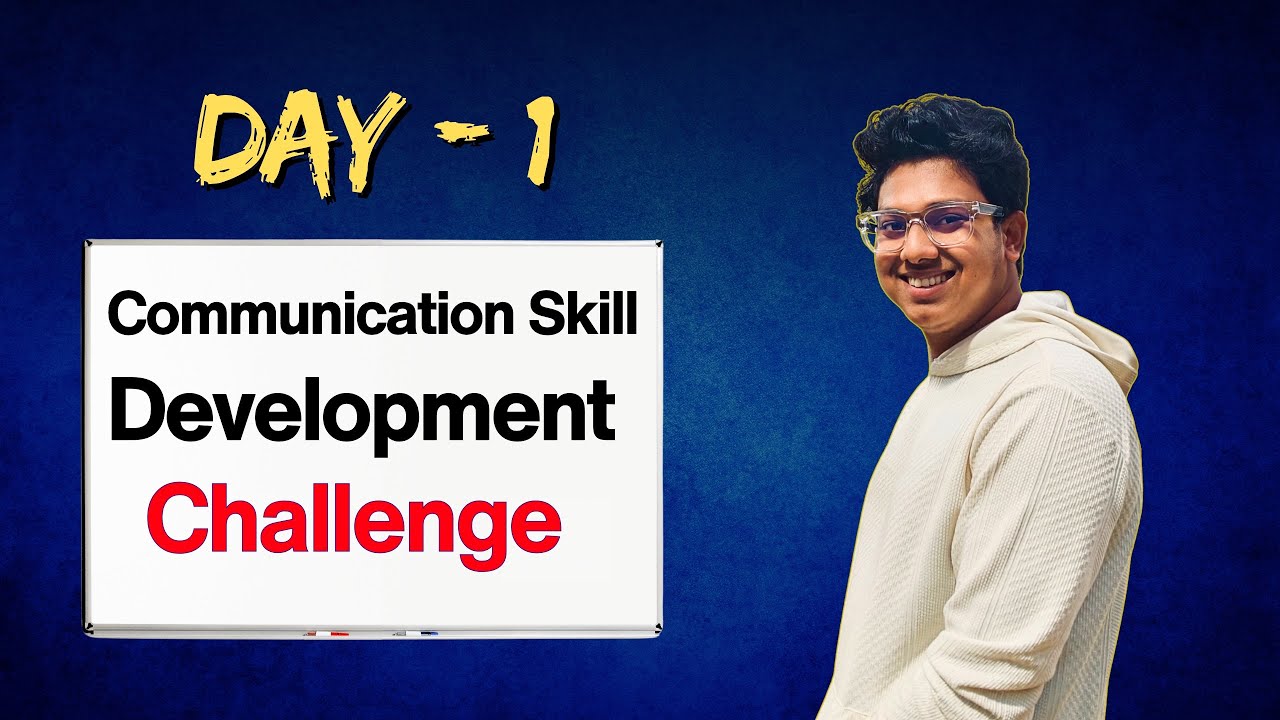 Day-1 | (For Scholarship, Visa, Job Interview/ Public Speaking/ Content Creation)