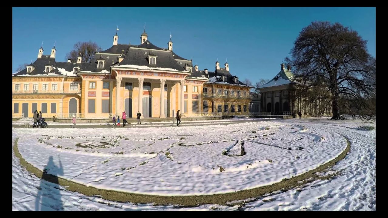 Pillnitz Castle 2014 in Dresden (Winter)