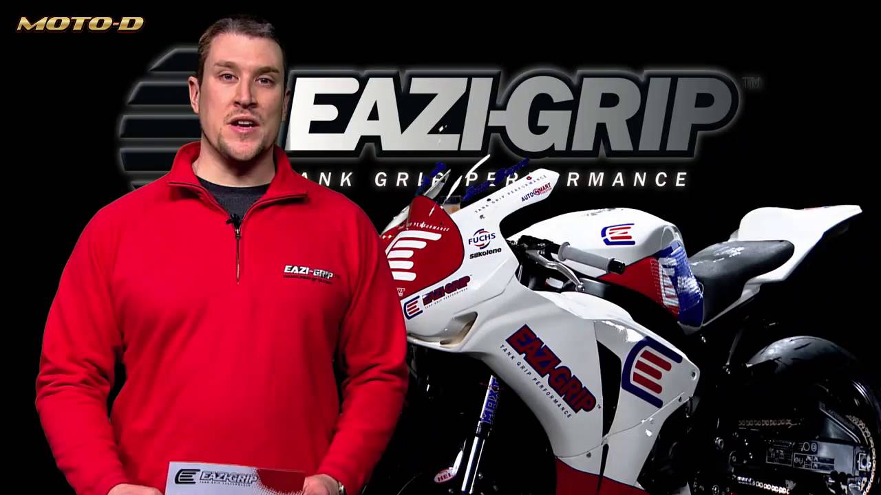 Install Eazi-Grip Motorcycle Tank Grip Traction Pads | MOTO-D Racing