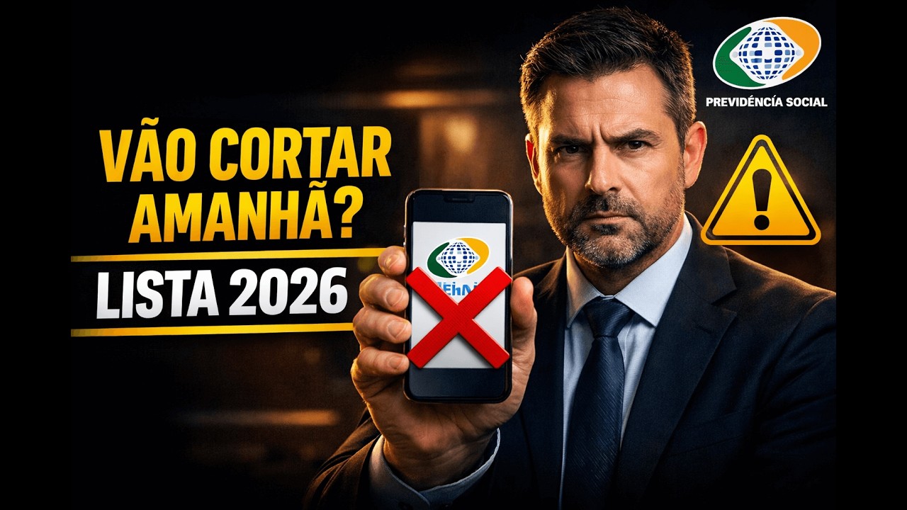 PENTE-FINO INSS 2026: A Lista de Amanhã Foi REVELADA? Veja QUEM Pode PERDER o BENEFÍCIO #inss