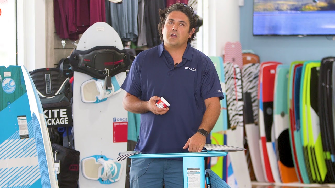 How to maintain a kite hydrofoil or a foil board.