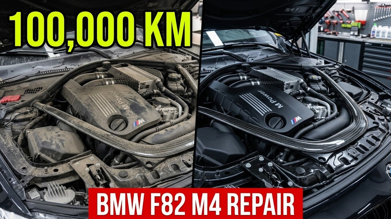Maintenance of BMW F82 M4
