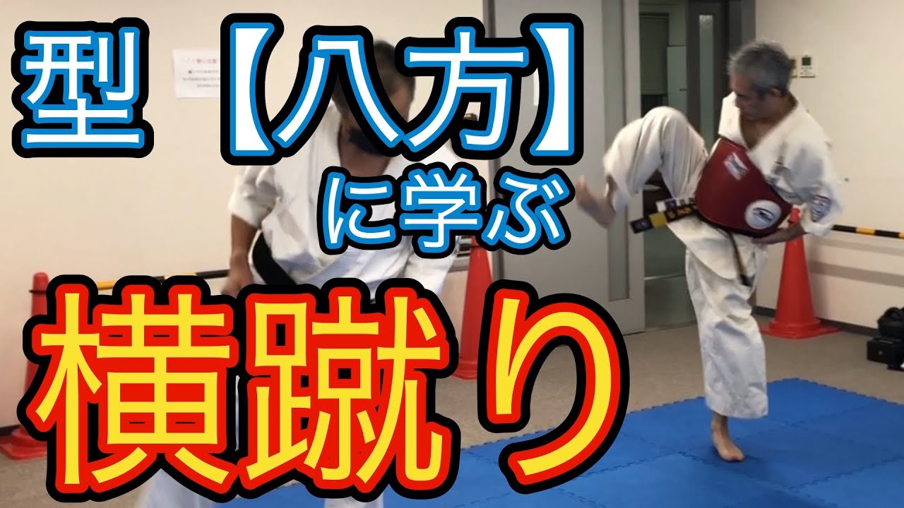 型【八方】に学ぶ横蹴り