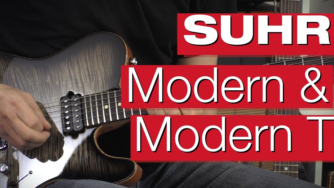 Suhr Modern & Modern T Series | session