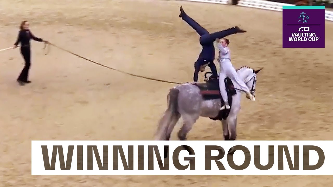 An Italian Masterpiece! 😍 |  FEI Vaulting World Cup™ Final 2023/24 Pas-De-Deux Freestyle