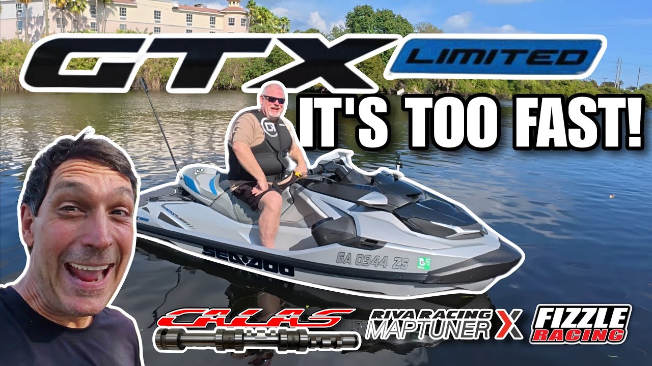 Sea-Doo GTX Limited 300 Calas Stage 3 + Реакция райдера