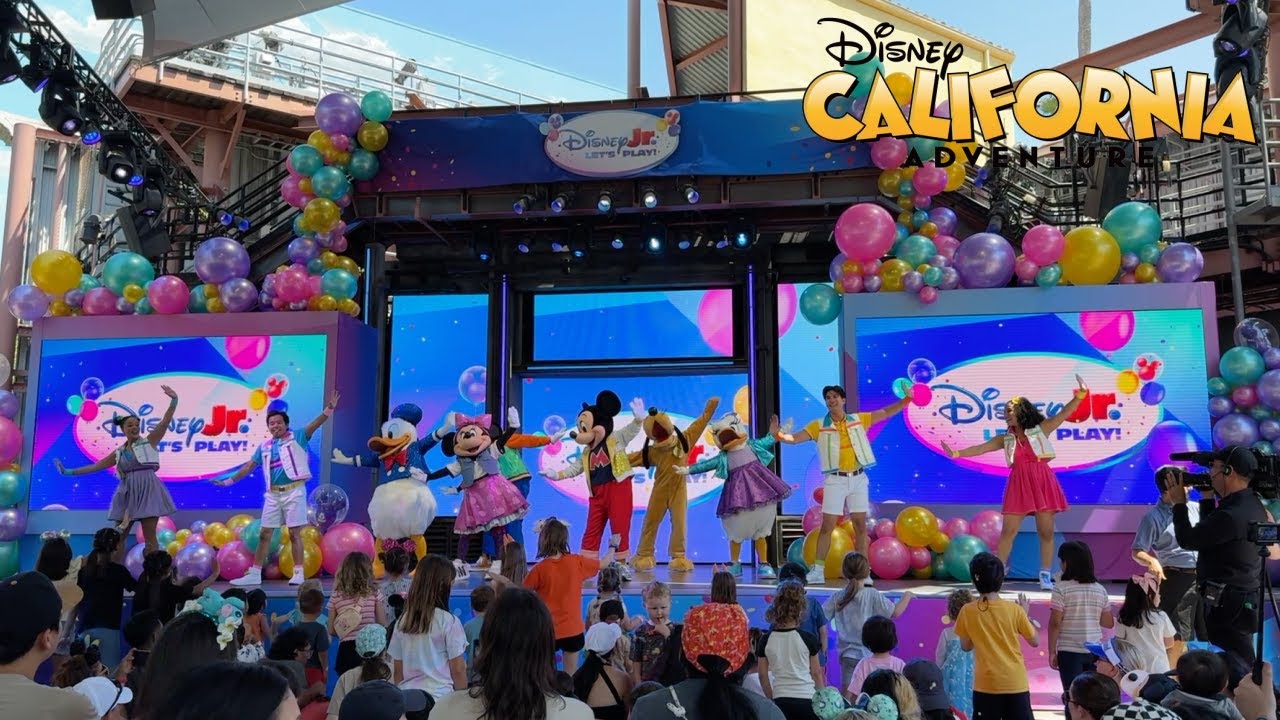 Disney Jr. Let's Play Live! Full Show | Disney California Adventure 2025