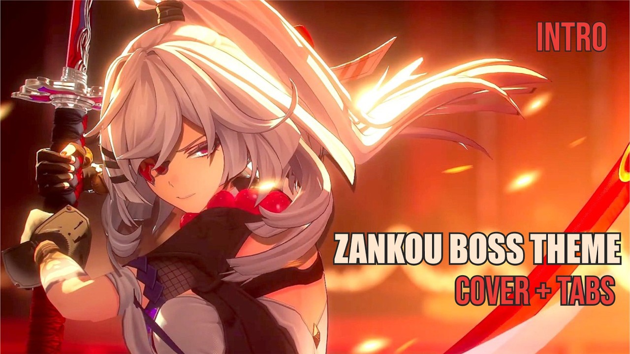 ZANKOU BOSS THEME (GUITAR TABS) #NTE and #NTECreator