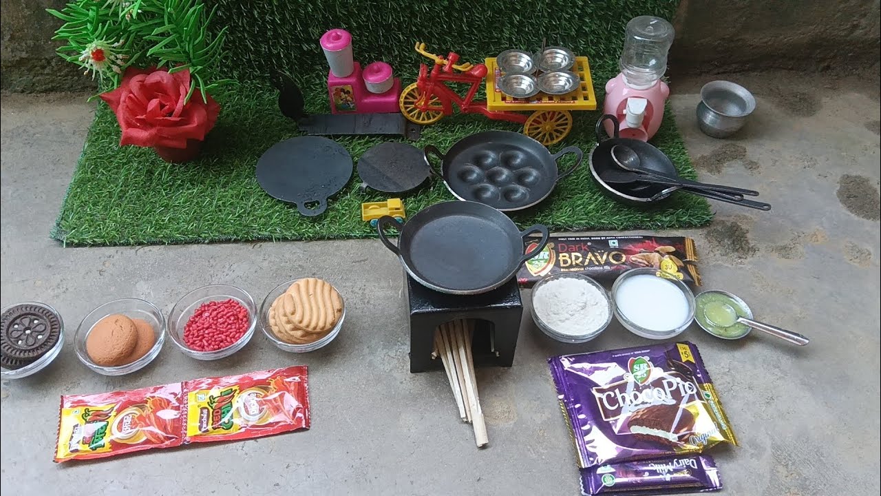 Mini kitchen$#biscuit cake#