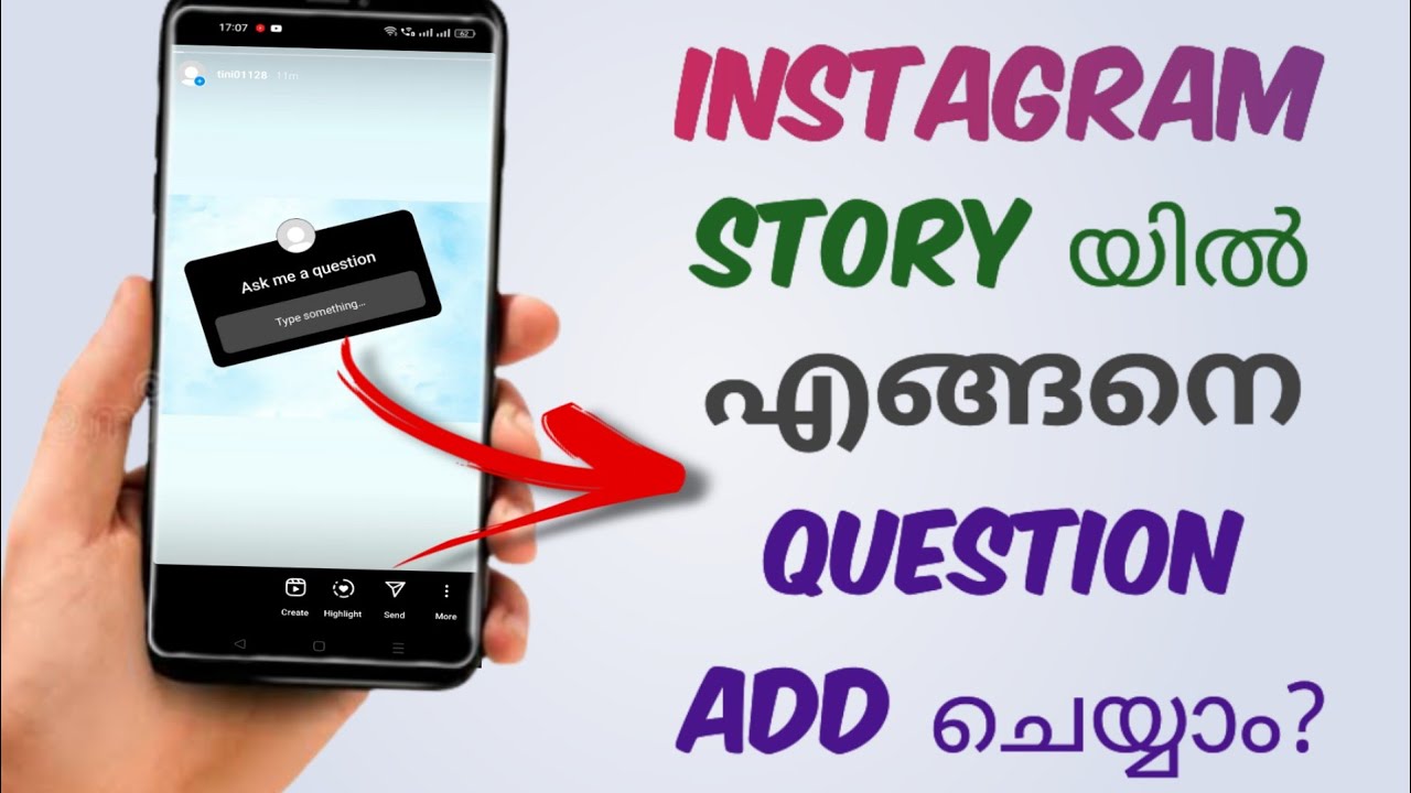 How To Post Question In Instagram Story | Ask Me A Question In Instagram Story | Malayalam