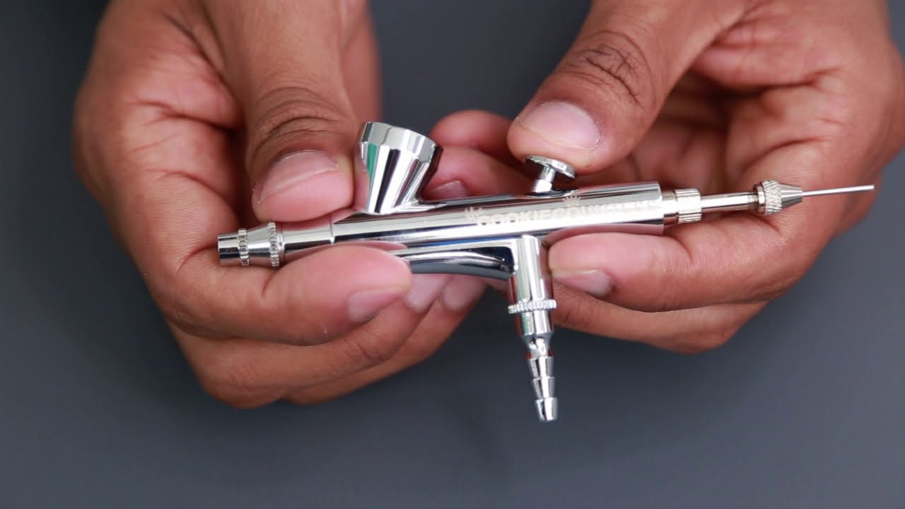 Tutorial - Cómo limpiar el aerógrafo - Montaje y desmontaje de aerógrafo simple acción.
