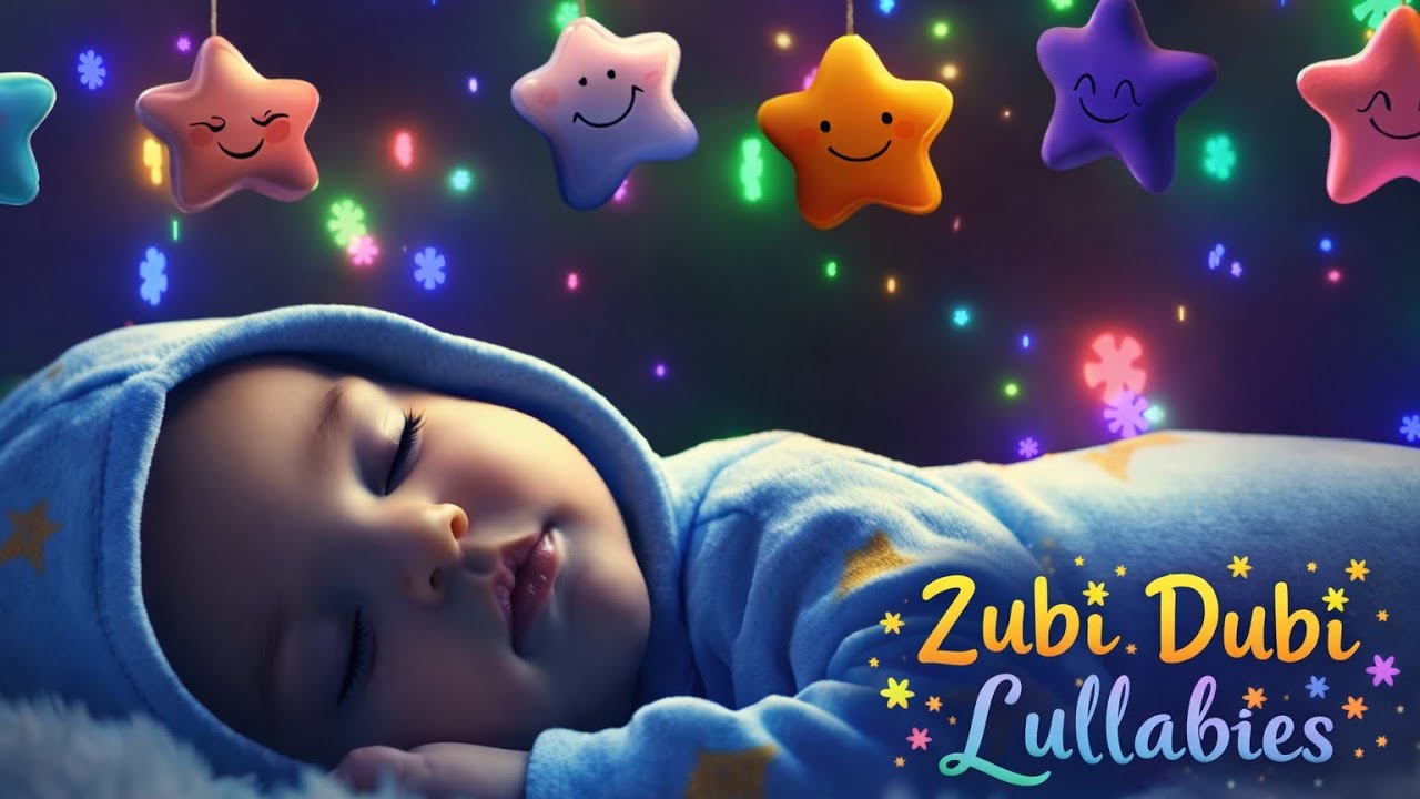 8 Hours ❤️Baby Lullaby for Deep & Peaceful Sleep 😴🌙 Sleep peacefully within 3 minutes 