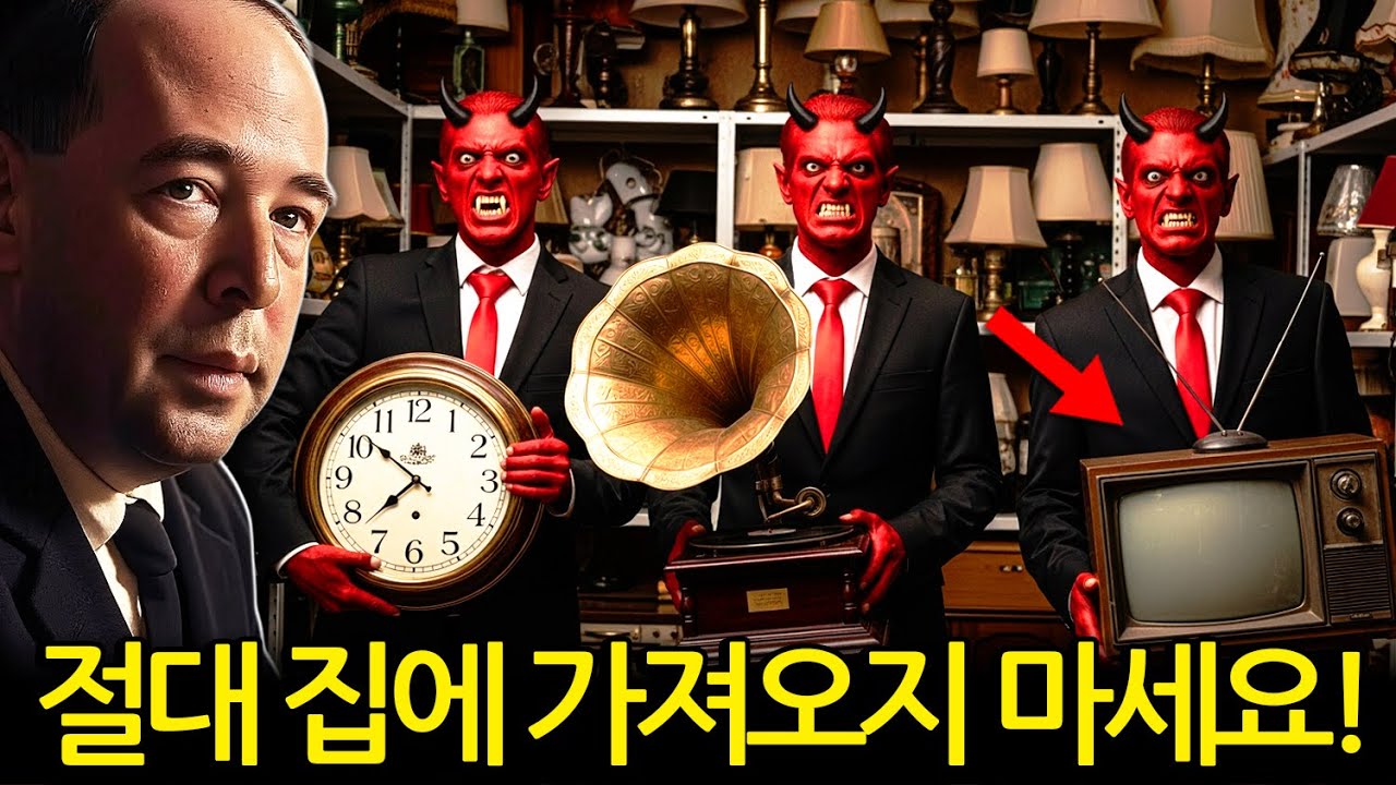 악마의 기운이 들어있는 중고 물품 7가지 | 절대 집에 가져오지 마세요 | CS 루이스 | 처세술 | 지혜 | 명언 | 조언 | 오디오북 | 철학