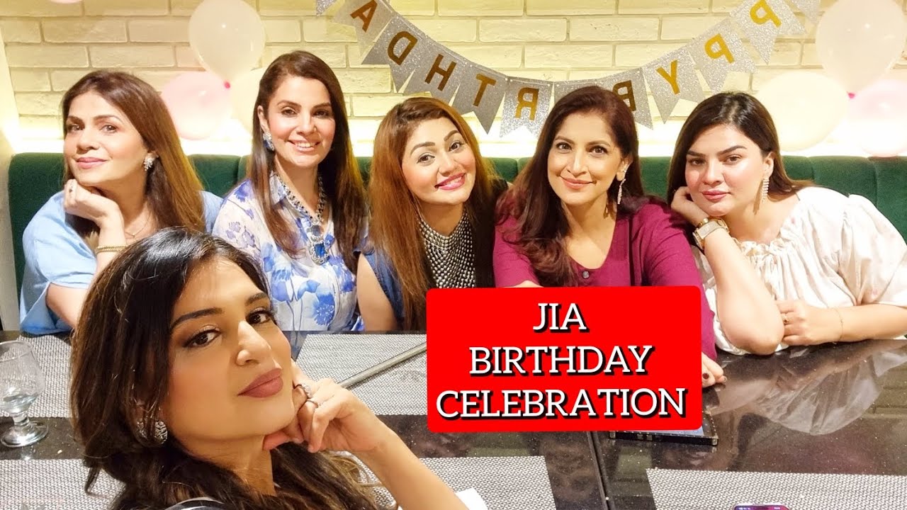 JIA BIRTHDAY  CELEBRATION  ON CHAND RAAT | NAZIA MALIK