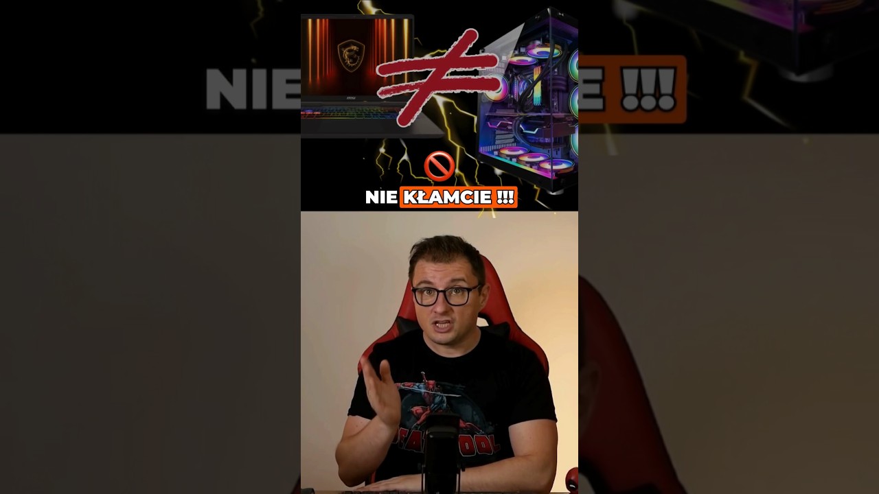 KONIEC z KŁAMSTWAMI! Laptopy vs PC - Moja Opinia. Laptopy do GRANIA to kompromis! 🎮💻 Czy warto?