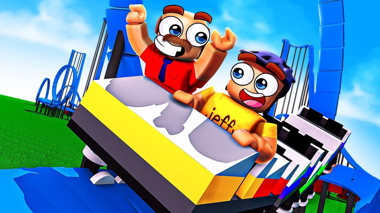 Jeffy & Marvin Play ROBLOX CART RIDE!