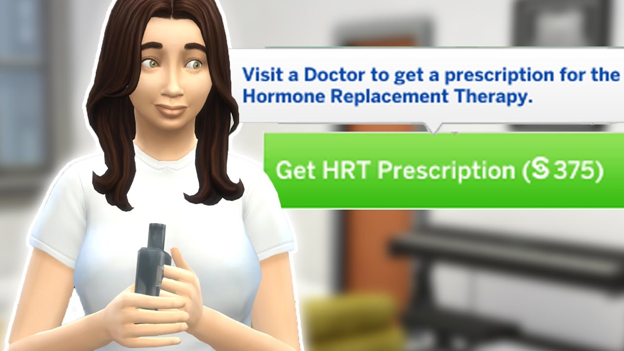 Sims 4 Transgender Transition Mod for Hormone Replacement Therapy