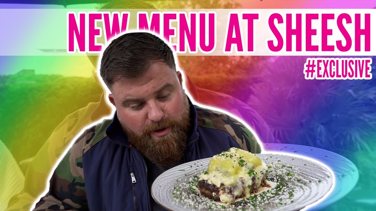 WE GET AN EXCLUSIVE LOOK AT THE NEW FOOD COMING TO SHEESH 😱