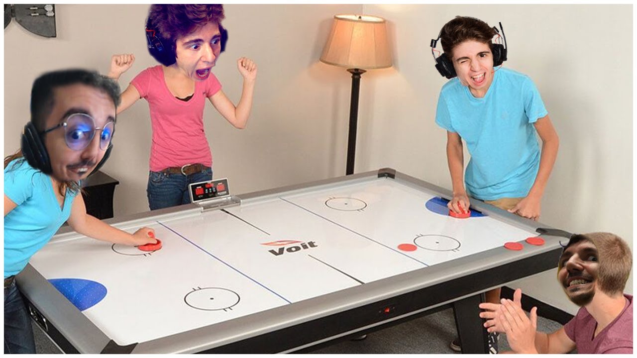 AIR HOCKEY CONTRO @FavijTV