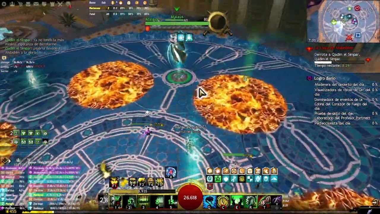 Gw2 Raid: (Wing 7) QTP Pilar Azotador (Scourge)