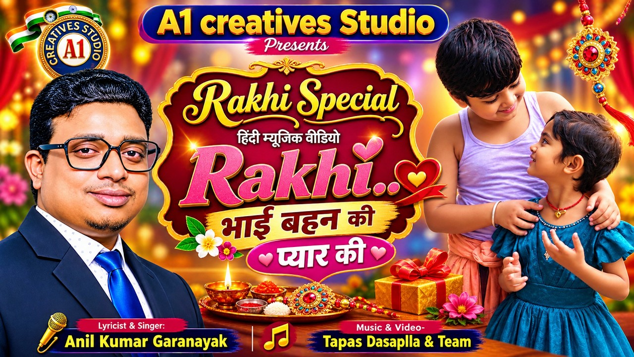 ❤️ Rakhi Special Hindi Music Video 2026 ❤️ | भाई बहन की प्यार की | 4K VIDEO | A1 Creatives Studio