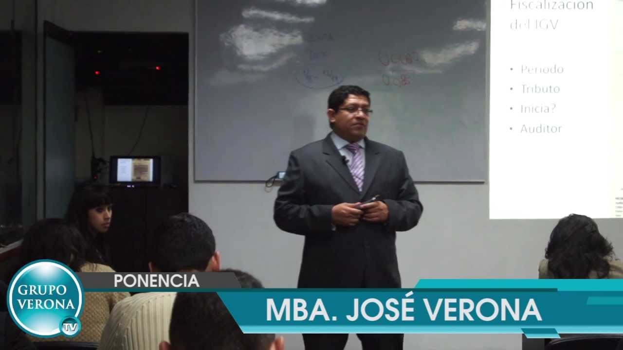 Como cuidar el  IGV - José Verona